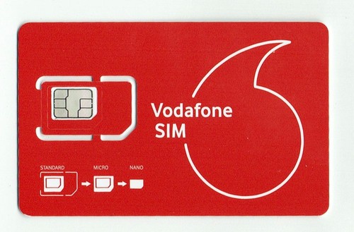 Scheda sim prepagata vodafone - sim,