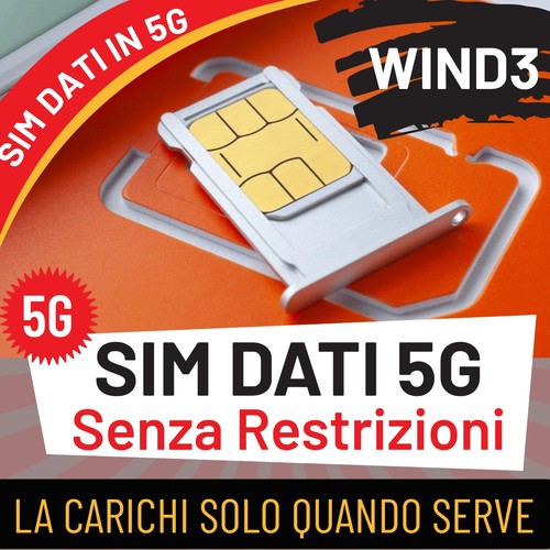 Sim dati senza - sim,