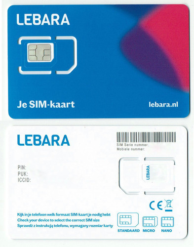 Scheda sim prepagata lebara - sim, 3