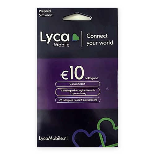 Scheda sim prepagata lyca - sim,