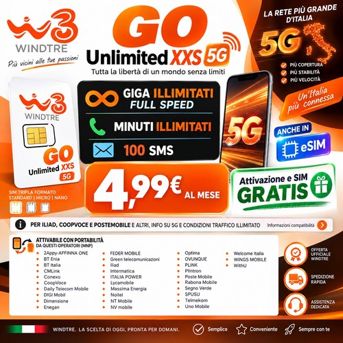 Coupon windtre unlimited - coupon,