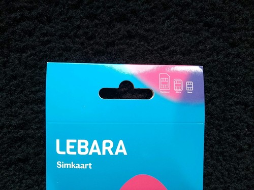 Scheda sim lebara attiva - scheda, nl
