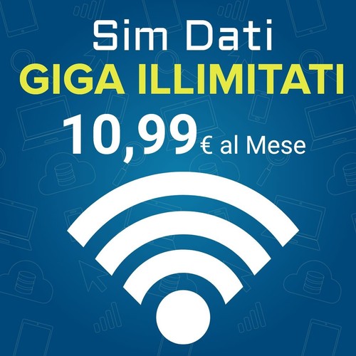 Sim dati con giga illimitati - dati, a