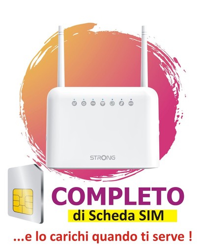 Modem strong completo sim - modem, di