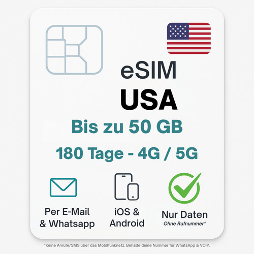 Esim usa fino - usa,