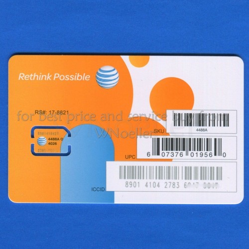 Nuova scheda sim - nano, at&t
