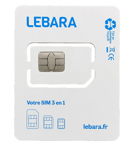 Lebara nuova scheda sim - 3-in-1,